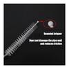 Pipe Cleaner - Long Drain Cleaning Tool | Flexible Drain Unclog Wire for Sinks, Refrigerators, Aquariums, Car Air Conditioners | Home Plumbing