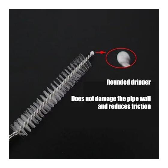 Pipe Cleaner - Long Drain Cleaning Tool | Flexible Drain Unclog Wire for Sinks, Refrigerators, Aquariums, Car Air Conditioners | Home Plumbing