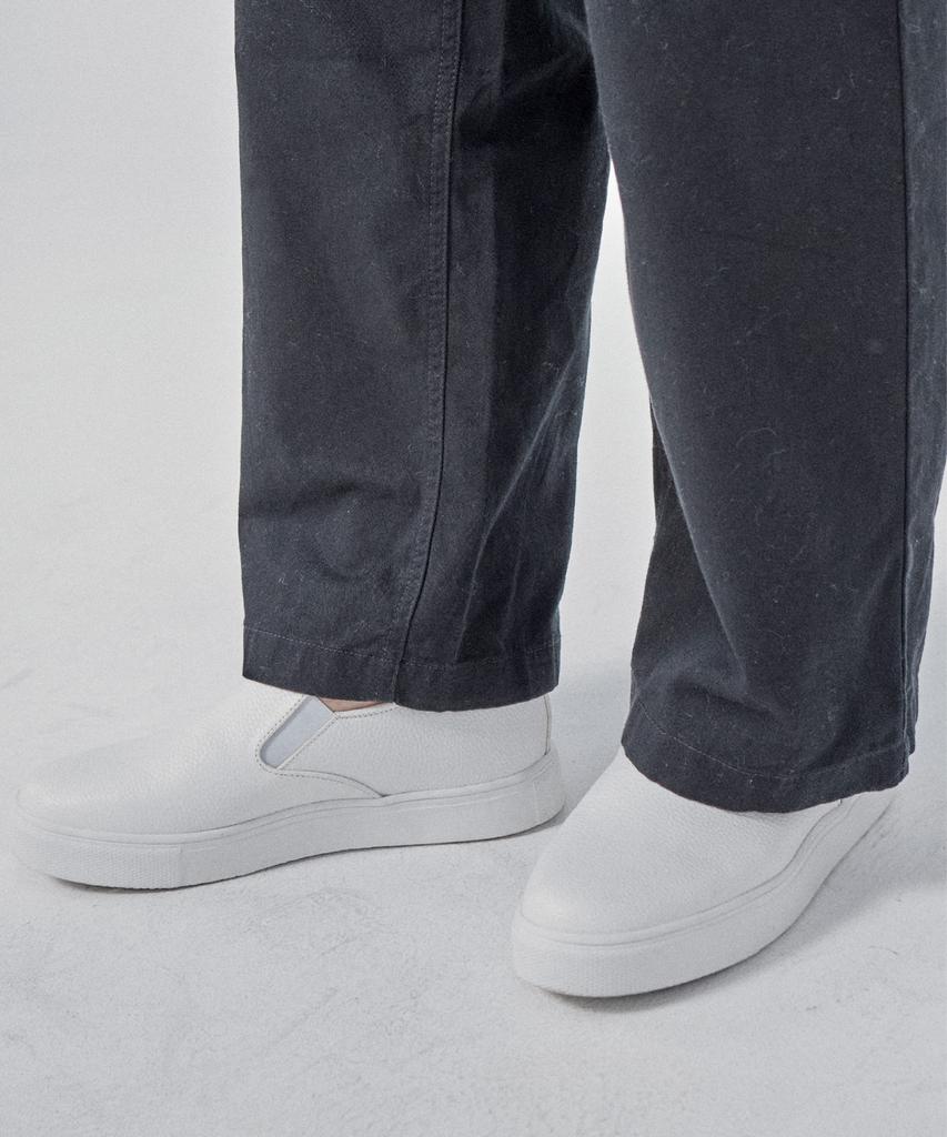 Heeltop Ht3503 6Cm Height-Increasing Slip-Ons Depend White