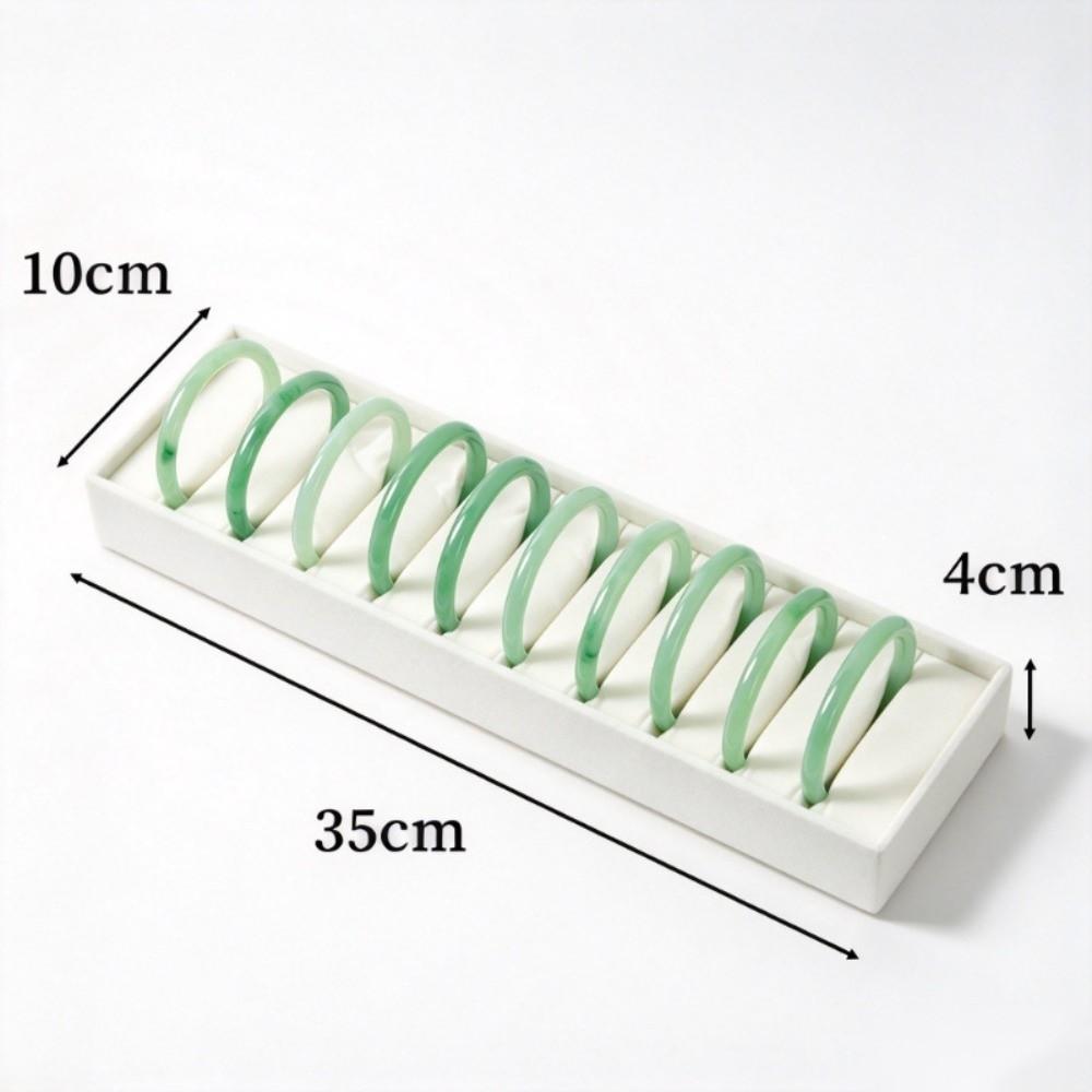 10 Slots Ring Holder Velvet Surface Jewelry Stand New Earring Organizer Jewelry Shop Counter