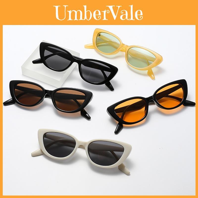 Retro Cat Eye Sunglasses Female Uv400 Protection Modern Sunshade For Beach And Parties