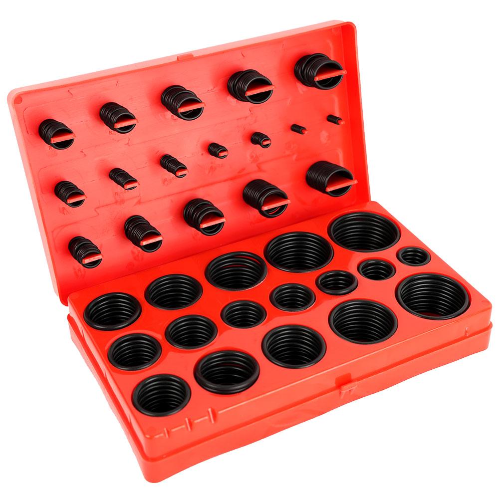 419Pcs/set Universal O-Ring Assortment Kit 32 Sizes Nitrile Rubber Seal Rings for Automotive Plumbing and Faucet Maintenance