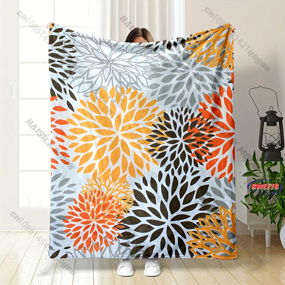 Aquarell-Blumenmuster-Decke Zimmer Sofa Dekorative Decke Mehrere Größen Mehrere Szenen Verfügbar Top 10 Weihnachtsgeschenke Schneller Versand