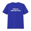 Proud Instigator T Shirt Funny Offensive Rude Humor Gag with Sarcastic Design vintage Washed designer clothes Breathable
