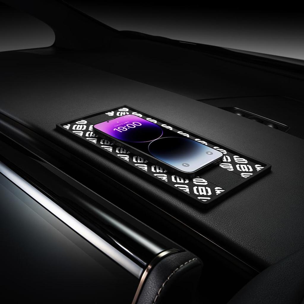 Garson Silicone Mat Wide Model Monogram Black x White DAD Mat Box Tissue Compatible D.A.D Non-Slip HA699-01-01 Non-Slip