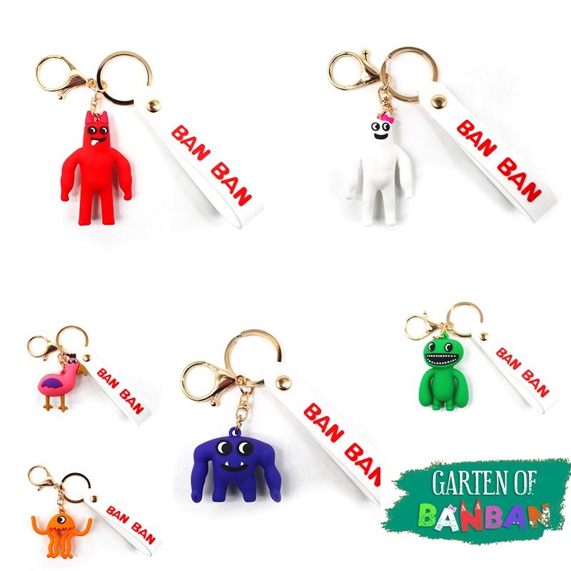 Banban Of Garten Keychain Figure Toy Bag Pendant Jumbo Josh Kid Birthday Gifts