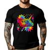 Vintage Cassette Tape Pencil 80s 90s Music Mixtape Graphic Shirts Men T Shirt Men Family Luxury Designer Tshirt