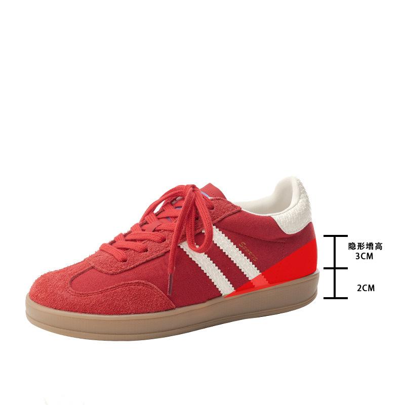 New women's shoes retro leather versatile sports casual low-top women's shoes