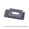 1Pc Creative Car Sunshade Tissue Box Paper Towel Bag MultiFunction Felt Car Hanging Seat Car Interior Storage Box Supplies