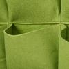18  s Vertical Wall Outdoor Garden Plant Bags Planter Made of Felt,  Vertical Garden Bags Plants, Reusable Hanging Bag Wall Plant