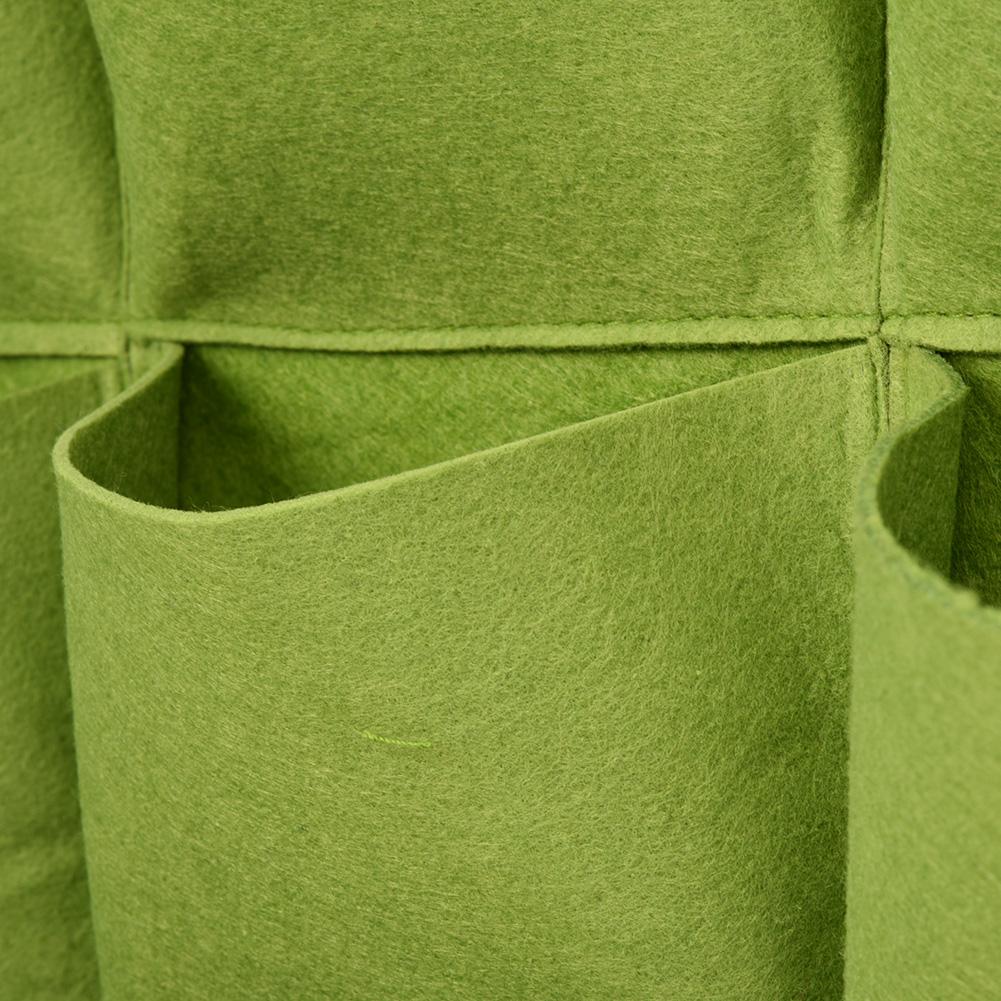 18  s Vertical Wall Outdoor Garden Plant Bags Planter Made of Felt,  Vertical Garden Bags Plants, Reusable Hanging Bag Wall Plant
