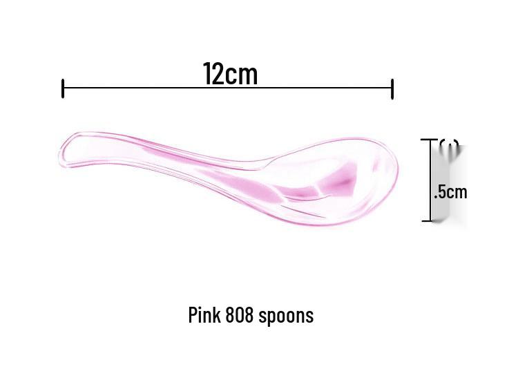 Customized Disposable Plastic Spoon for Dessert Catering