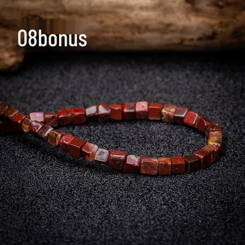 Cuentas de Cubo de Piedra Natural de 4 mm de Lapislázuli y Turquesa – Estilo Creativo