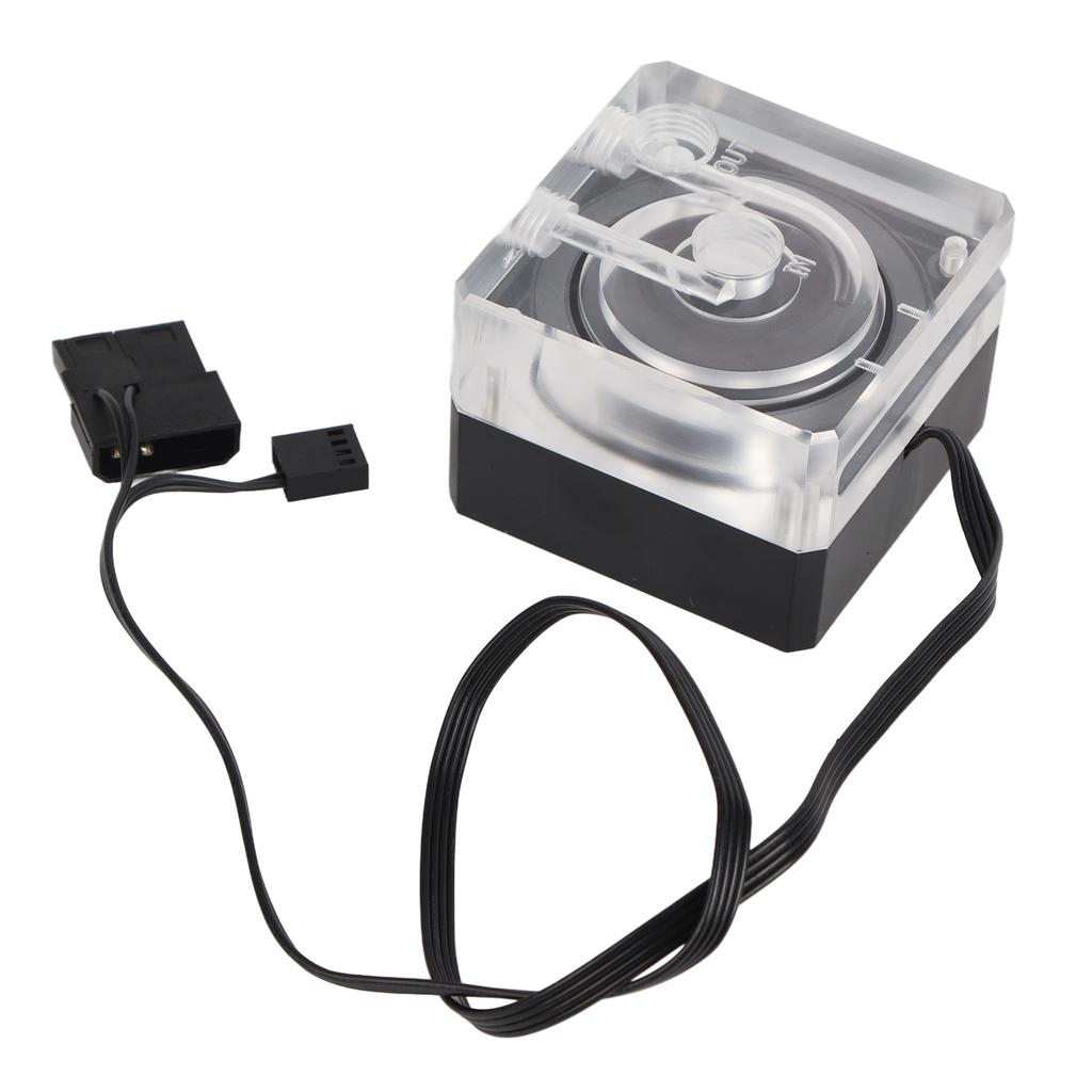 PU‑SZM4 Quiet Water Cooler Pump Computer Ultra‑thin PWM Speed Regulation 3.5M 550LH Control Pump