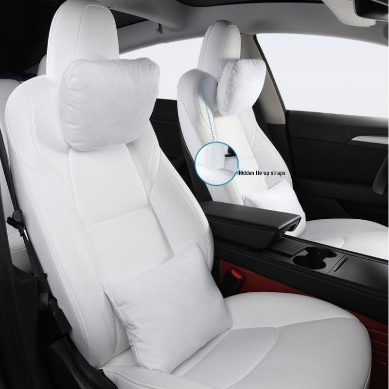 Tesla Lumbar & Neck Support Cushion for Model 3, Y, S