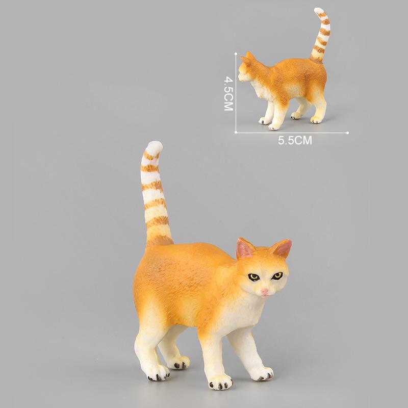 Kawaii Simulation Animal Model Cats Modeling Toy