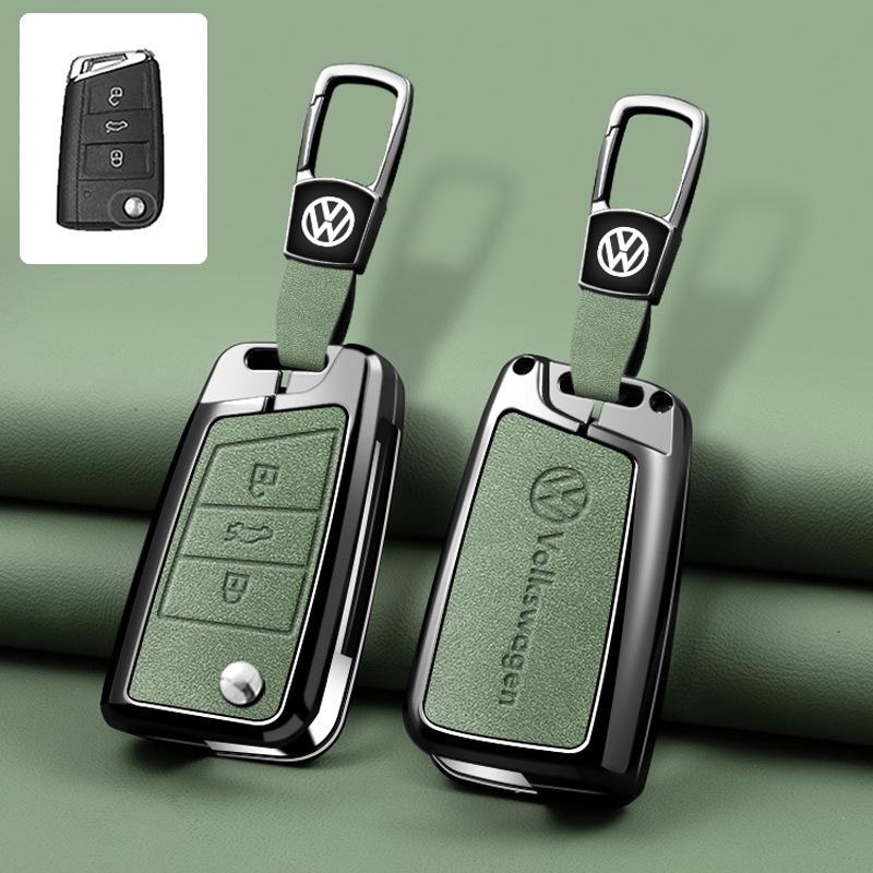 Car Key Fob Case Cover Protector Shell For Volkswagen VW Polo Golf 7 MK7 Tiguan Passat Jetta E-golf Auto Keychain Accessories zq4