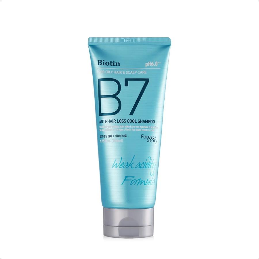 Forest Story Biotin B7 Anti-Hair Loss Cool Shampoo 200ml Default Title