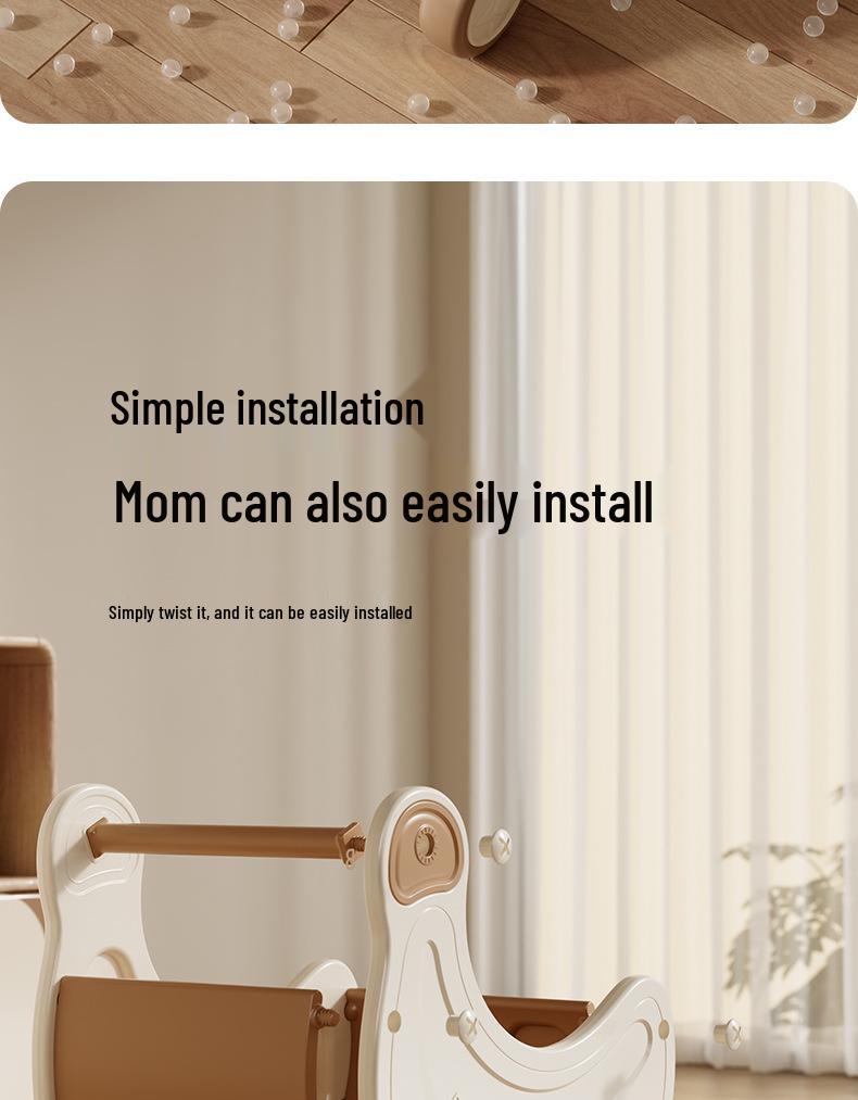 Banana-Themed Children's Toy Cart: Early Education Puzzle & Role-Playing Storage Organizer