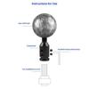 Universal Car Auto Aluminum Gear Shift Knob Adapter For Non Threaded Shifters
