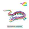 Articulated 3D Printed Chinese Dragon Figure Ornament for Kids