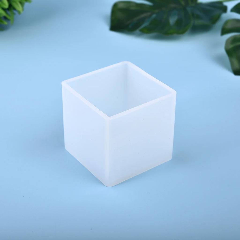 Resin Silicone Mold 3D Cube Casting Molds for DIY Crystal Epoxy UV Resin Jewelry Crafts Making Crystal Ornament Silicone Mold