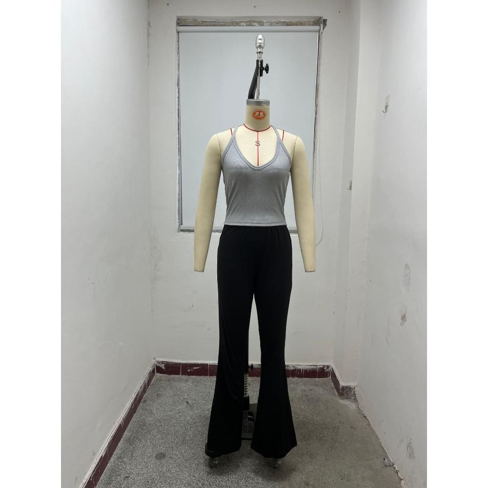 Women's Sexy Slim Fit Tank Top, Trendy Streetwear Style Inner Base Layer, Casual Fashion Bottoming Shirt for Daily Wear