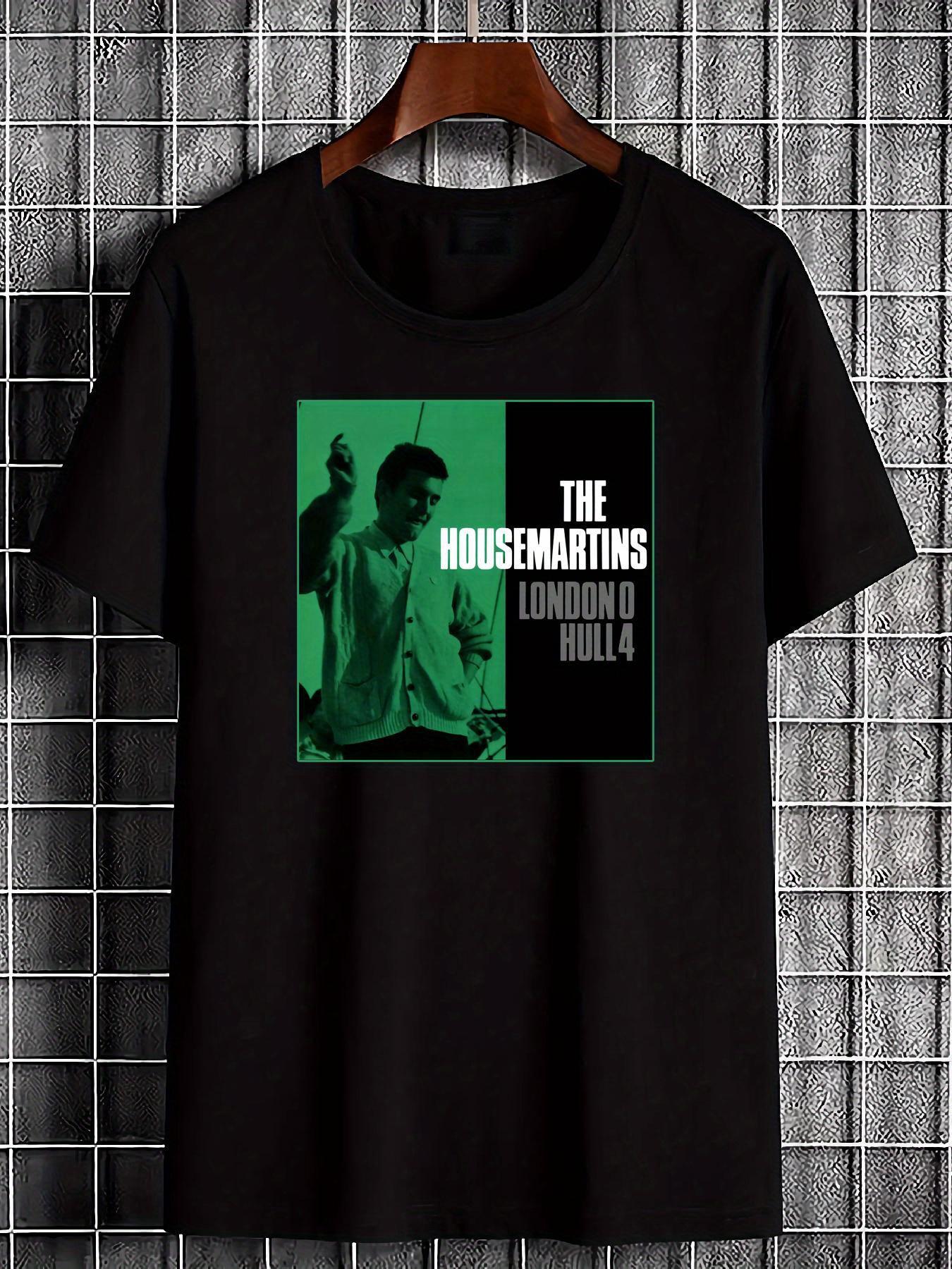 New Arrival! Housemartins London 0 Hull 4 English Music T-Shirt. This Versatile And Stylish Printed T-Shirt Is Everyday Wear. Unisex M
