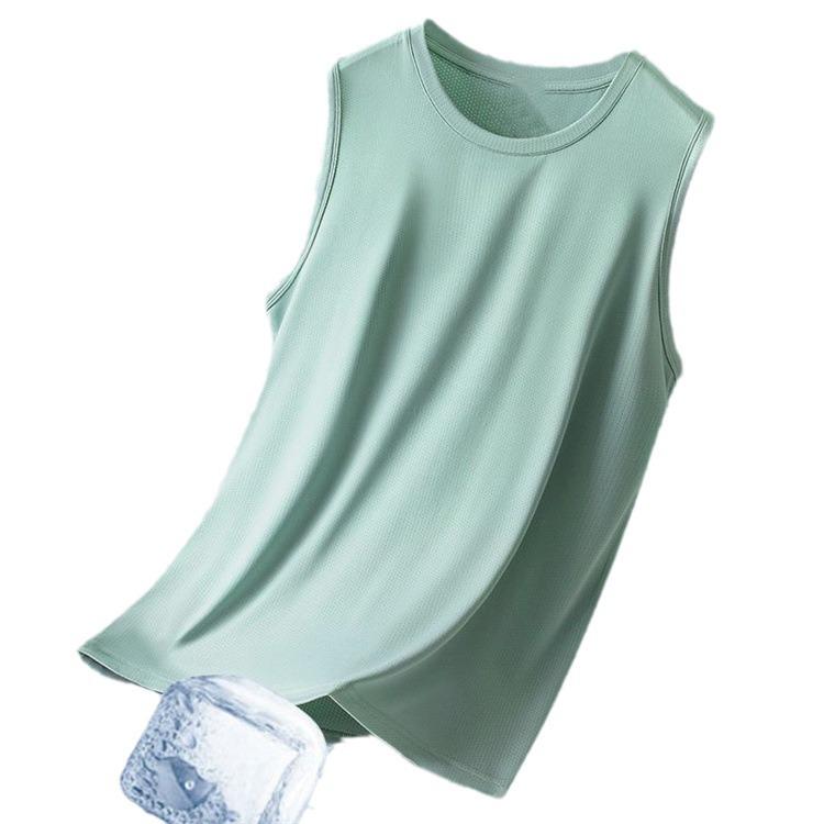 Men's Mesh Sleeveless Sports Vest for Running and Hiking