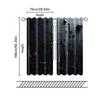 2 Pcs, Filtering Curtains (excluding Rods, Non-movable, Without Batteries) Workshop Tools Garagebackgroundsuitable for Use In