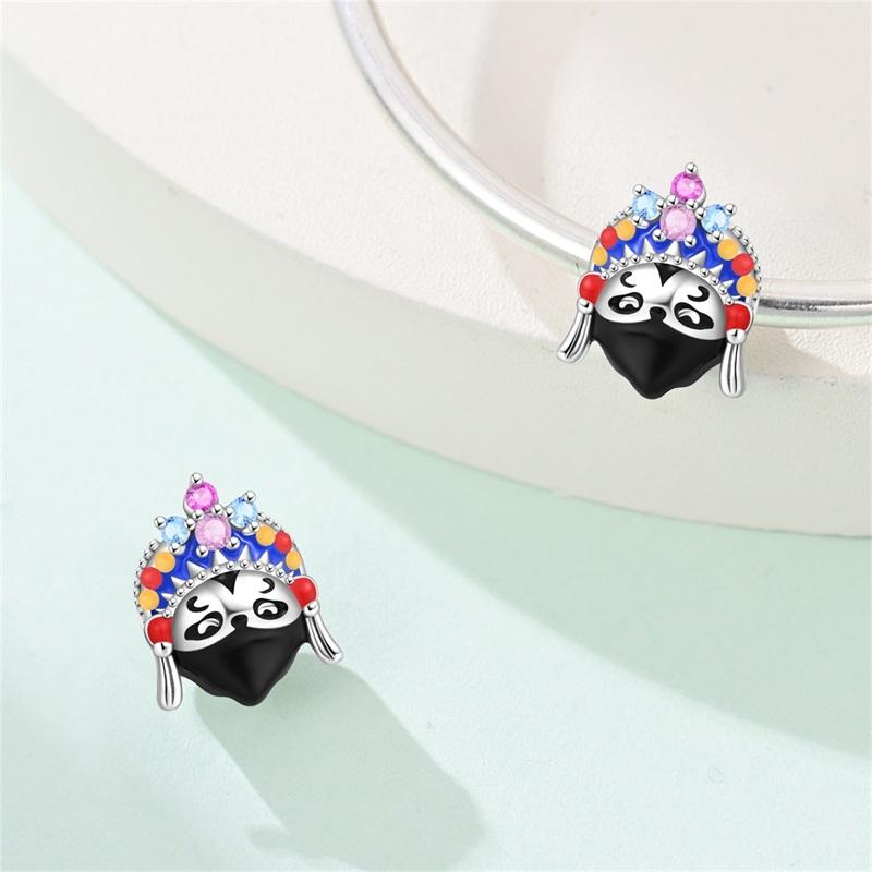 Plated 925 Silver Youth God of Wealth Charms Fit Exquisite 925 Charms Bracelet Beads Jewelry Gifts for Women