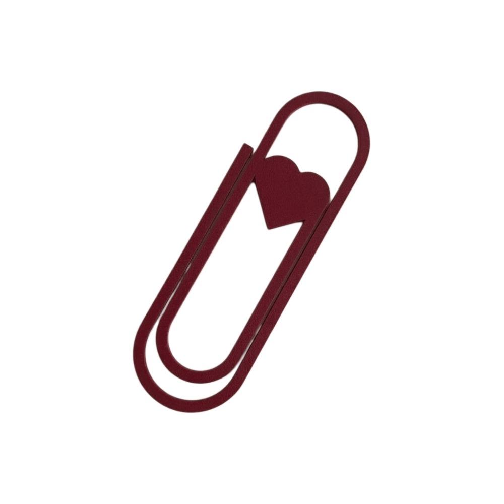Love Heart Paper Clip Bookmark Creative Page Holder Oversized Paper Clip Book Lovers