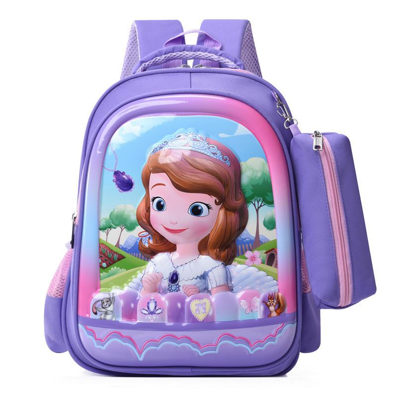 Trendy Kids Backpack Spiderman Kuromi Preschool Bag Cute Nylon Cartoon Design