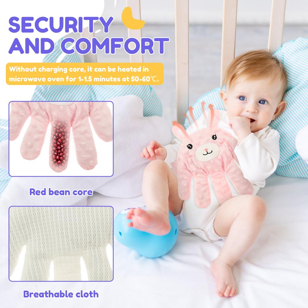 Automatic Patting Butt Patter Pillow Baby Soothing Palm with Remote Control 3 Adjustable Mode Baby Sleep Patting  Soothing Palm