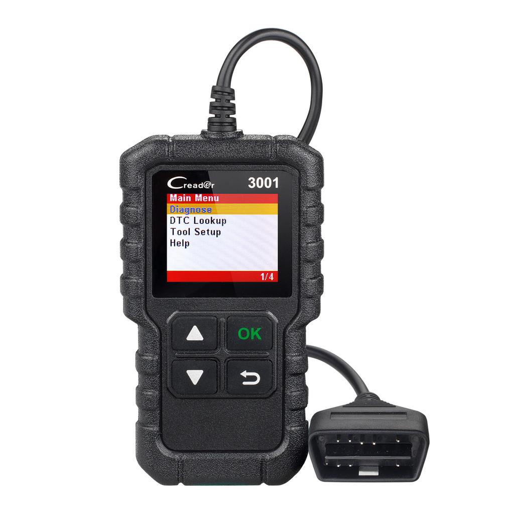 X431 Creader 3001 OBD2 scanner Provide OBDII/EOBD full function CR3001 Diagnostic tool PK ELM327 code reader tool