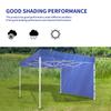 Winter Outdoor Warm Tent Cloth Transparent Roman Window Sunshade Tent Cloth Windproof and Rainproof Tent for Stall Camping 2x3cm