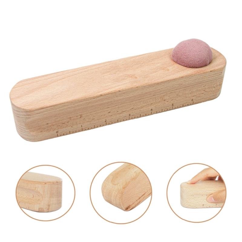 Hardwood Tailors Clapper for Ironing and Quilting, Professional Sewing Tool for Flattening Fabric, Sewing Point Pressing