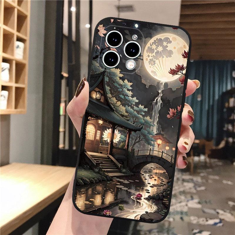 Sceneary Cherry Flower Phone Case For iPhone Samsung Galaxy Redmi Xiaomi Oppo OnePlus Note S A 7 8 9 10 11 12 13 14 20 21 22 23 53 54 Pro Max Ultra