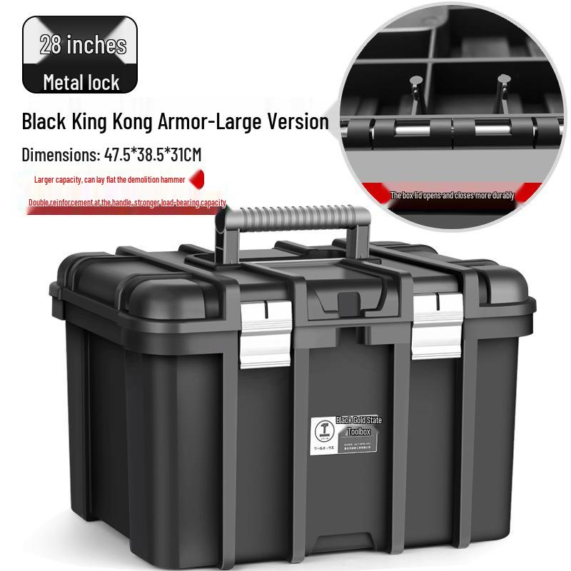 Green Forest King Kong Portable Electrician's Toolbox & Hardware Storage Box