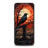 Black Raven Phone Case for Samsung Galaxy A56 A36 A26 A16 A34 A24 A42 A22 A20 A12 A40 A30 A10 5G Soft TPU Cover Shell Fundas Bag