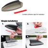 Thenice For 11Th Gen Civic Accessories Antenna Topper Car Shark Fin Cover Exterior Decoration Compatible With Honda Civic   2024 2025 2026 -Glossy
