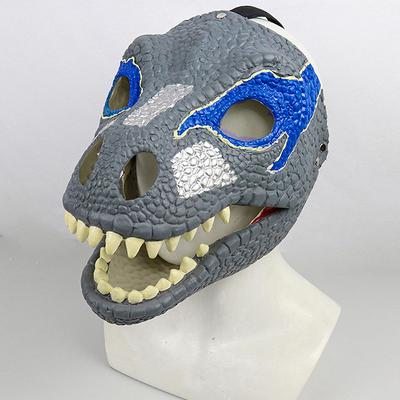 Dinosaur maska ​​Dinosaur Toys Hlava Halloween kostýmy Party maska ​​Vianočné darčeky