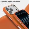 iPhone 17 Pro Max Tech Plaid Magnetic Leather Case with Card Holder