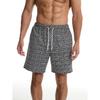 Men's Summer Fashion Sports Casual Geometric Pattern Breathable Trendy Shorts for Men