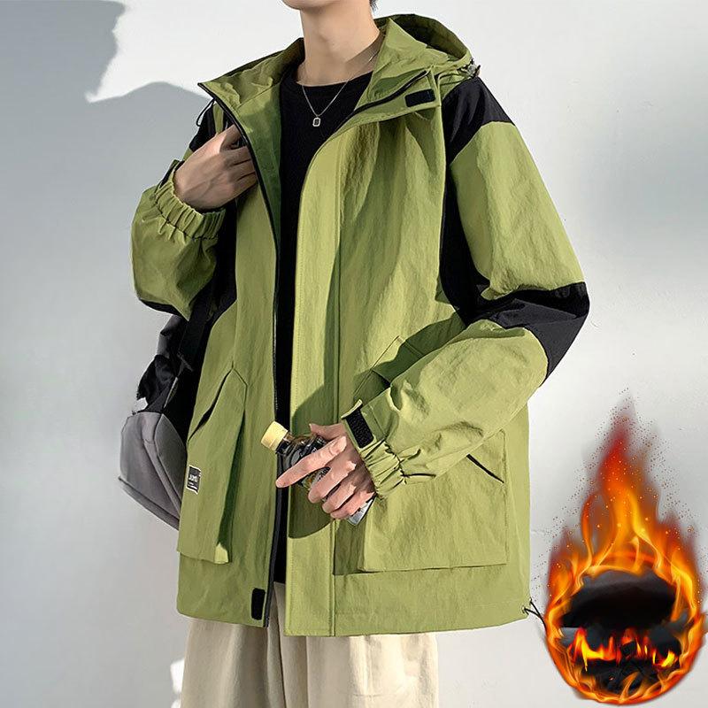 Jackets for Men In Spring and Autumn, Trendy, Versatile and Handsome Japanese Casual Jackets, Large Size Loose and Fat Men's Jackets