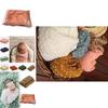 Baby Blanket And Wrap Set For Newborn Photography Organic Cotton Soft Fabric Suitable For Infants