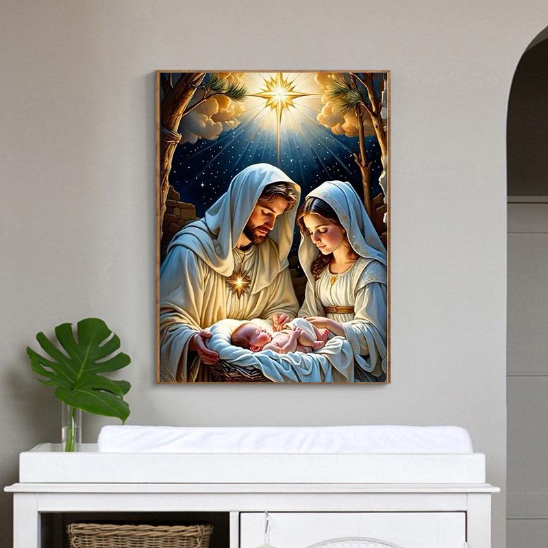 

5D Религиозная алмазная вышивка: Полная выкладка Сделай сам Ручная работа