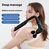 Elbow fascia gun, shoulder, neck, waist and back massage, beating cervical spine massager, new long-handled elbow fascia gun