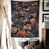 Hip Hop Rappers Portrait Tapestry, Retro Hip Hop Music Wall Hanging, Wall Art Decor for Bedroom Living Room Dorm