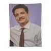 Pedro Pascal Pattern Blankets Fleece Sofa Throw Blanket Multi-function Throw Blankets for Bedding Travel Throws Bedspread Quilt